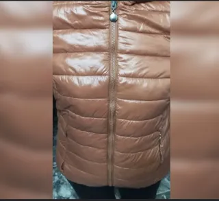 Cazadora reversible marrón Talla S