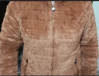 Cazadora reversible marrón Talla S