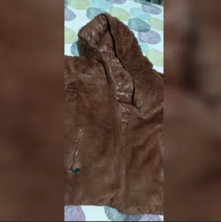 Cazadora reversible marrón Talla S