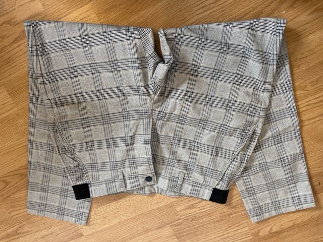 Pantalón cuadros Zara hombre talla M