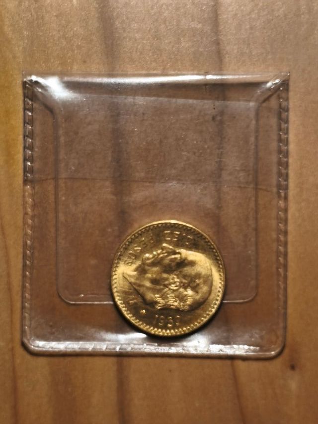 Moneda 10 Pesos México 1959 Oro