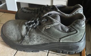 Botas de seguridad grises talla 41