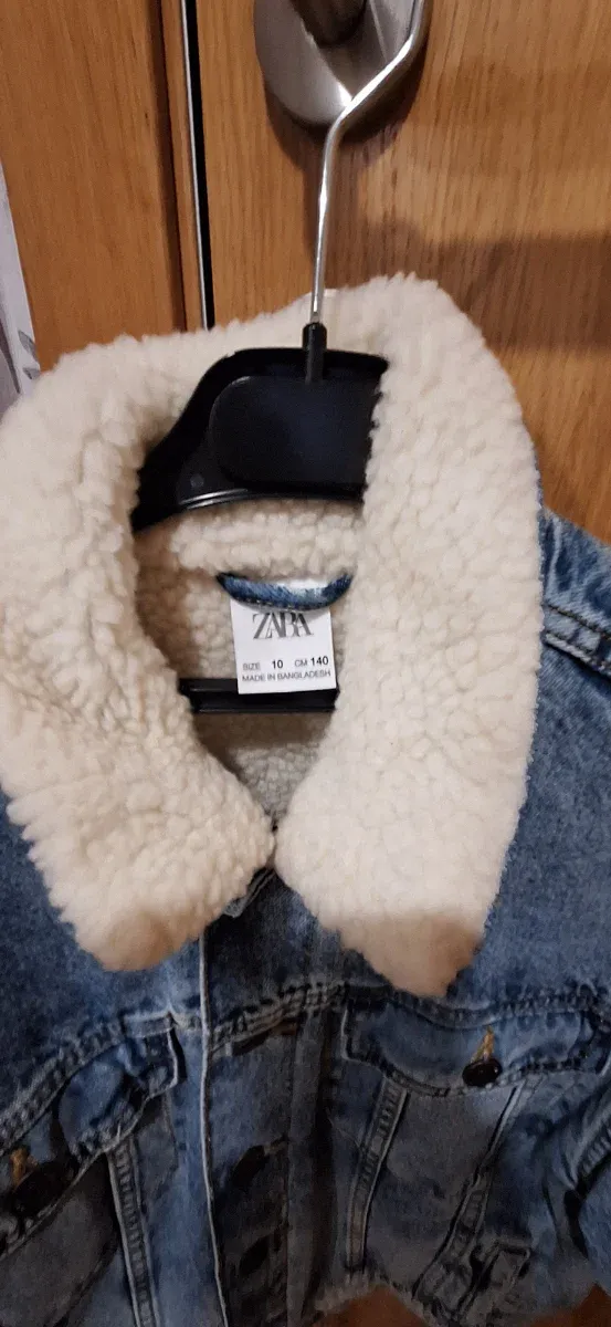 Cazadora vaquera niño borreguillo