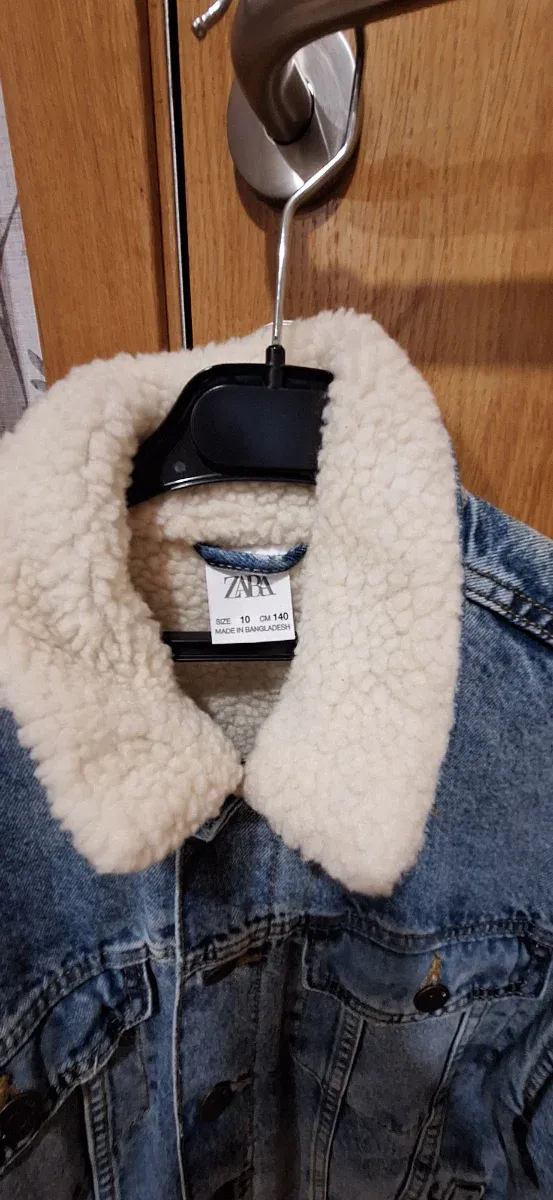 Cazadora vaquera niño borreguillo