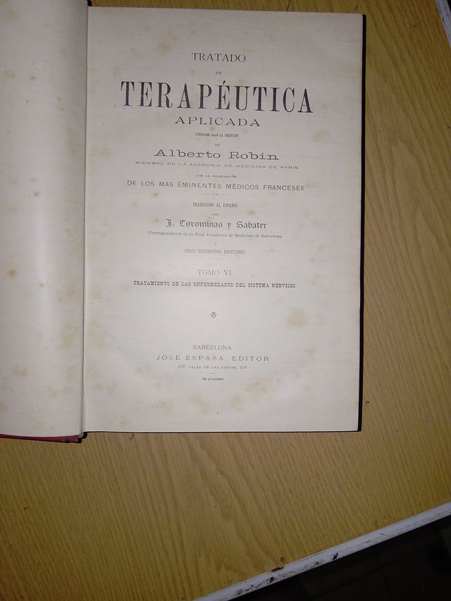 Tratado de Terapéutica Aplicada