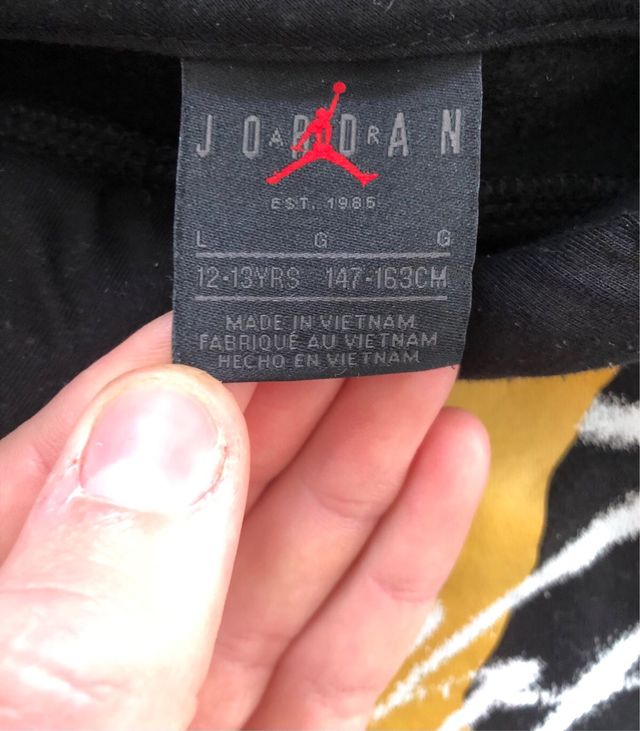 Felpa Jordan con stampa grafica Flight.