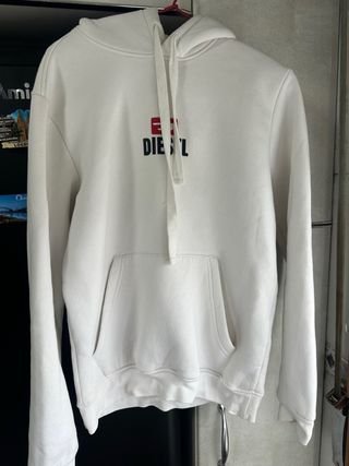 Sudadera Diesel Blanca Nueva