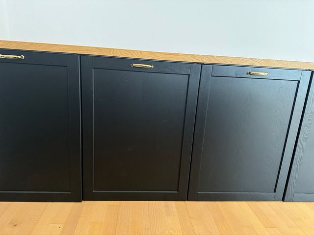 Mueble de Almacenamiento Negro Ikea