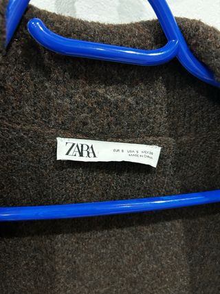 Abrigo oversize marrón