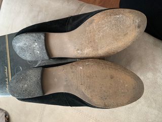 Zapatos planos ante negro talla 38