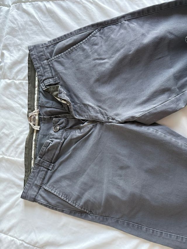 Pantaloni Trez Uomo Grigio