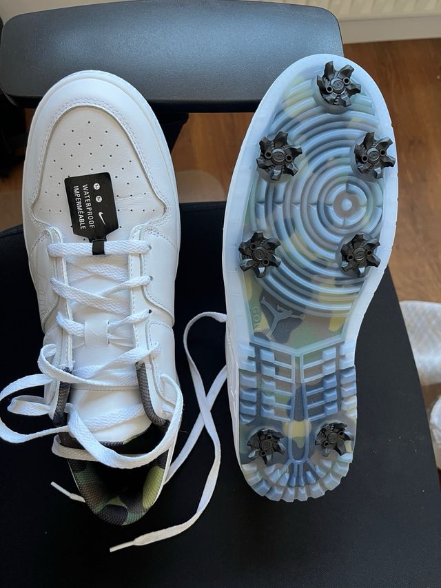 Zapatillas Nike Air Jordan Retro Golf Blancas