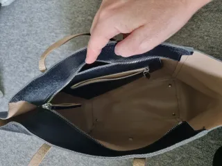 Bolso Purificación García Negro