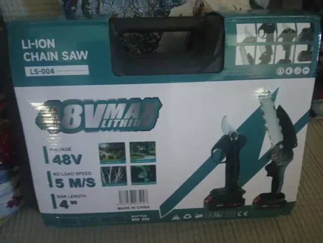 Tijeras y motosierra de batería 48V