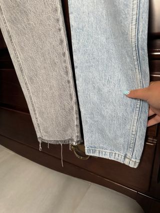 Pack Vaqueros Rectos Azul y Gris