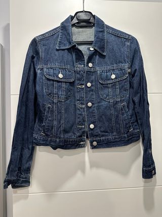 Chaqueta Vaquera Corta Azul