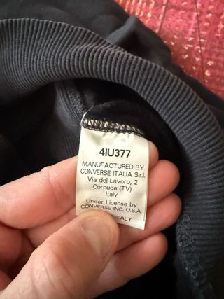 Felpa Converse con cappuccio taglia XL