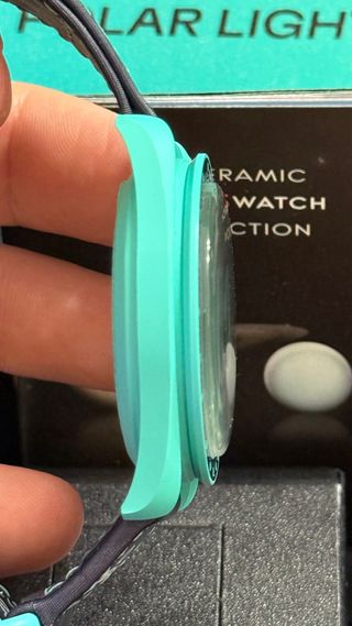 Reloj Omega x Swatch Mission on Earth Polar Lights