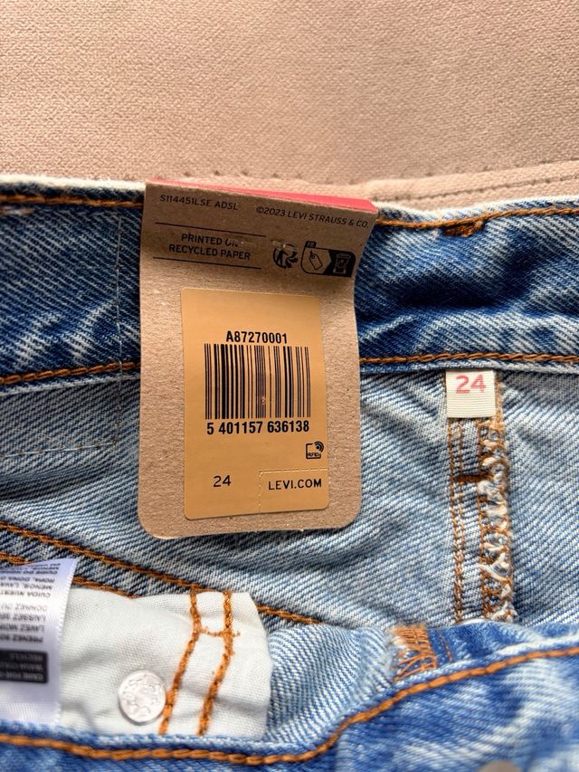 Falda larga vaquera Levi's