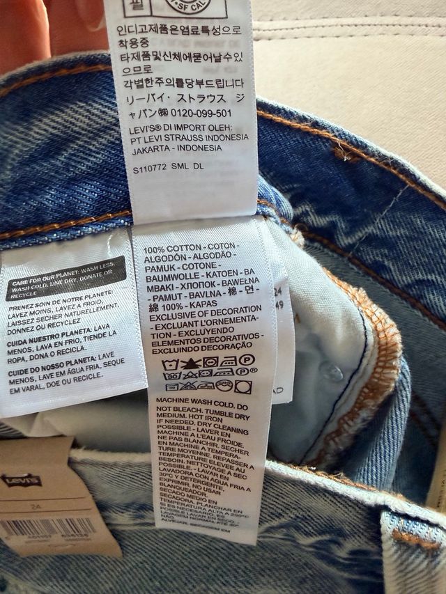 Falda larga vaquera Levi's