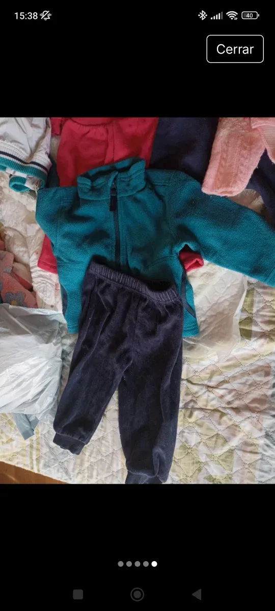 Lote Ropa Niño: Cazadora, Chándal y Jersey 6/9