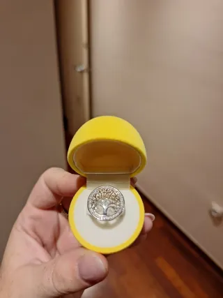 Anillo Árbol de la Vida Plata