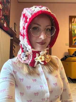 Balaclava uncinetto granny square