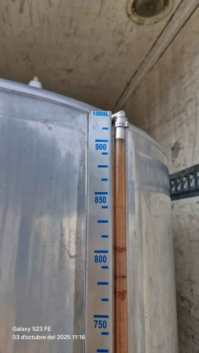 Depósito 1000L Acero Inoxidable ALIMENTACION