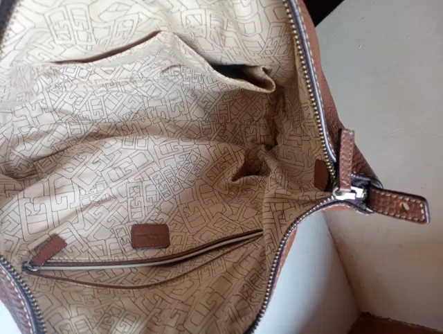 Bolso Gloria Ortiz Marrón Piel Texturizada