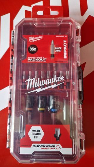 Milwaukee Juego Bocas Impacto 35 Piezas