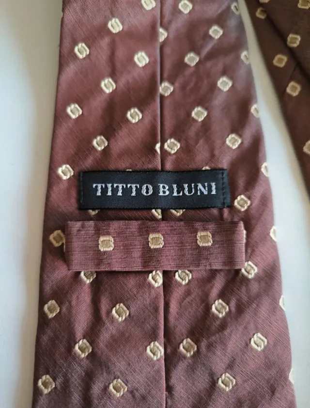 Corbata Titto Bluni Marrón