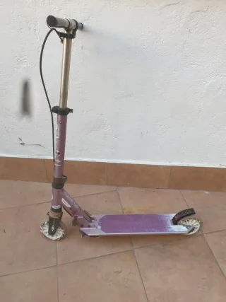 Patinete Plegable Morado
