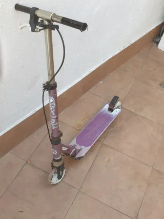 Patinete Plegable Morado