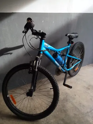 Bicicleta Rockrider 50 Infantil Azul