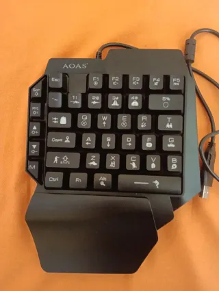 Teclado Gaming AOAS Negro
