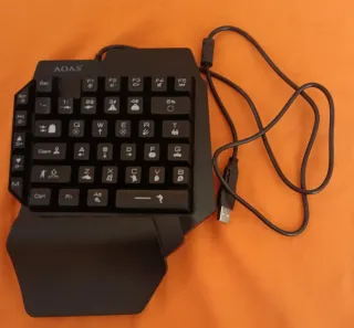 Teclado Gaming AOAS Negro