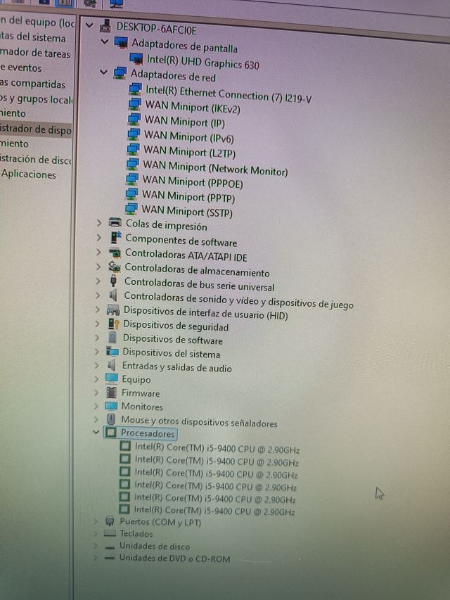 Lenovo ThinkCentre M720s i5-9400