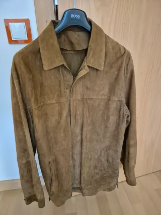 Chaqueta Cortefiel ante hombre marrón