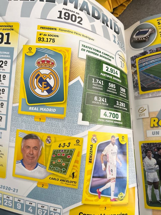 Álbum LaLiga Santander 21/22 Completo