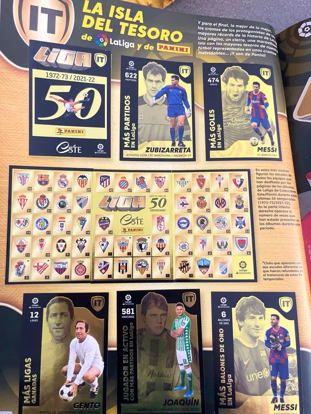 Álbum LaLiga Santander 21/22 Completo