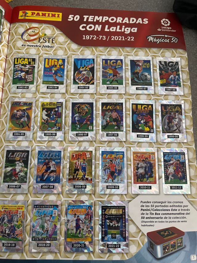 Álbum LaLiga Santander 21/22 Completo