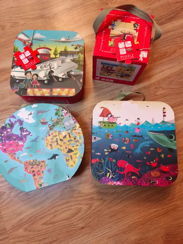 Varios Puzzles Educativos