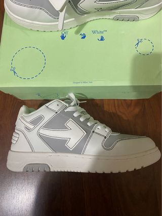 Tênis Off-White Cinza e Branco