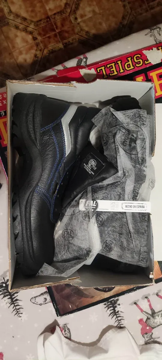 Botas de seguridad negras