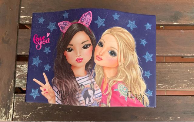 Joyero Top Model Azul y Rosa