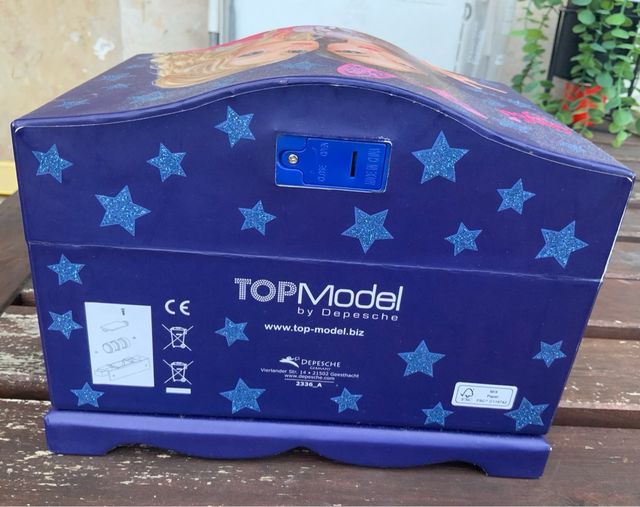 Joyero Top Model Azul y Rosa