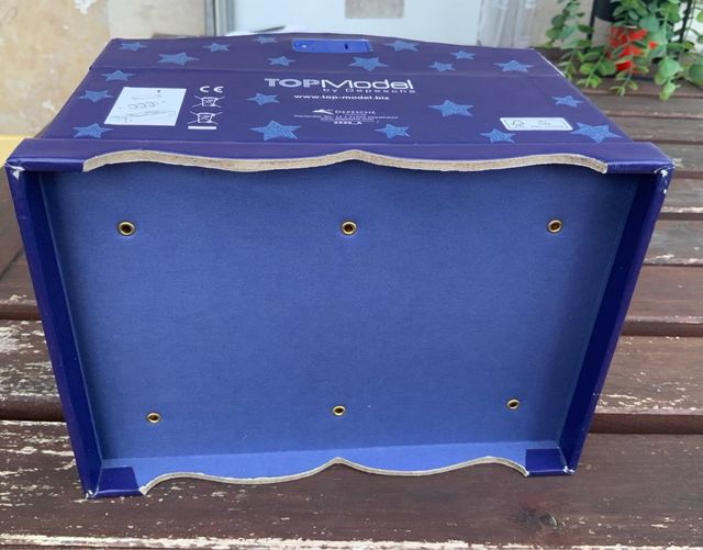 Joyero Top Model Azul y Rosa