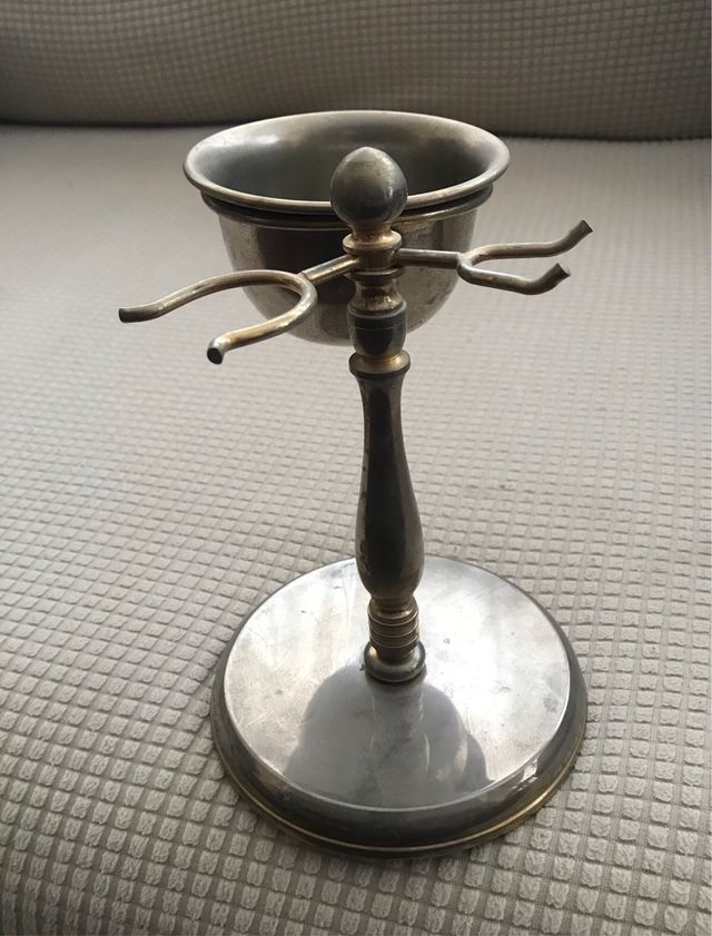 Set Antiguo de Afeitado con Brocha