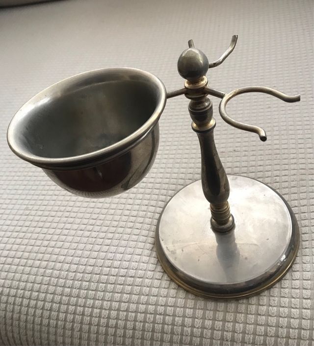 Set Antiguo de Afeitado con Brocha