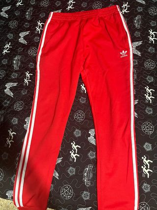Pantalón Adidas Rojo
